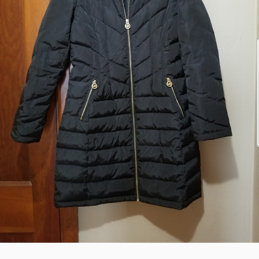 Michael Kors Long Black Coat